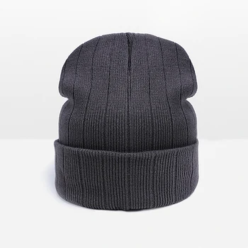 New 2017 Fashion Brand Winter Hat For Man Skullies Beanies Knit Hat Women Warm Cap Men Beanies Hat Cap Elasticity