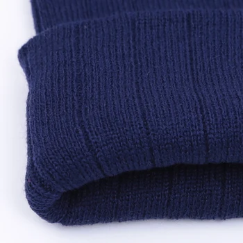 New 2017 Fashion Brand Winter Hat For Man Skullies Beanies Knit Hat Women Warm Cap Men Beanies Hat Cap Elasticity