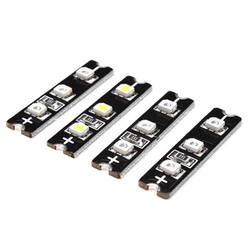 4 Piece For Diatone LED Lght Panel Decoration Board Strip PCB Frame 1 set 4 rows 4 colors 7*30mm