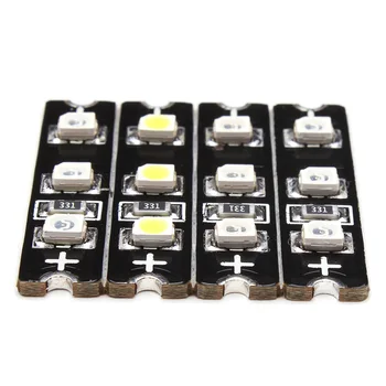 4 Piece For Diatone LED Lght Panel Decoration Board Strip PCB Frame 1 set 4 rows 4 colors 7*30mm