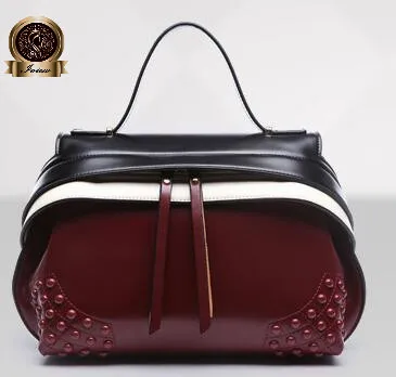 Women leather handbags luxury handbags women bags designer Ladies' genuine leather handbag
