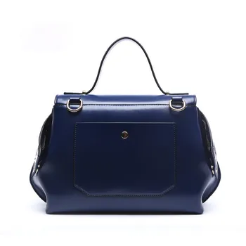 Women leather handbags luxury handbags women bags designer Ladies' genuine leather handbag