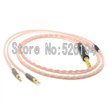 1.2Meter/pieces 6.35 mm auido cable 5N OFC pure copper Audio Upgrade Cable for HD700 HD 700 Headphones