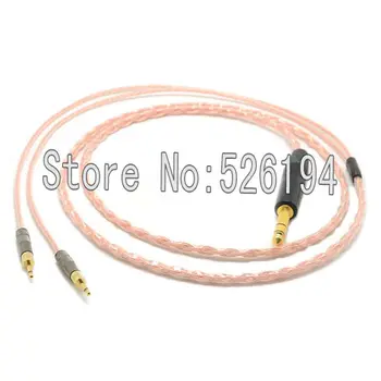 1.2Meter/pieces 6.35 mm auido cable 5N OFC pure copper Audio Upgrade Cable for HD700 HD 700 Headphones