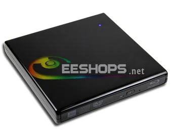 External USB Blu-ray Players BC-5550H 6X 3D BD-ROM Combo Bluray Player Optical Drive Piano Black for Toshiba Acer Ultrabook Case