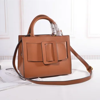 Ladies leather bag Genuine leather women's handbags luxury handbags women bags designer bolsa couro de vaca tote