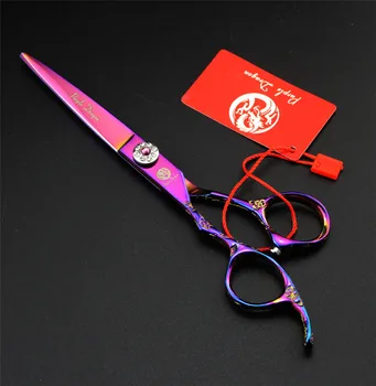 Japan Brand Scissors 6Inch Professional Hair Scissors Left Handed Barber Cutting Shears Hairdressing Tools