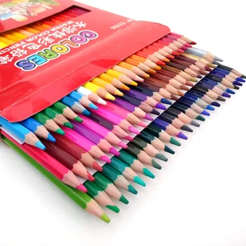Gold-horse Colors lapis de cor profissional Safe Non-toxic Colored Pencils 72 Watercolor For Watercolor Painting Art Supplies