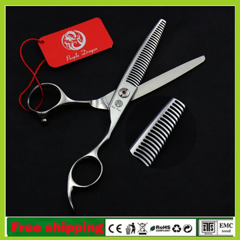 6.0 inch Hairdressing Salon Professional Thinning Scissors Hair Shears Barber Razor w shape teeth JP440C