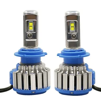 2PCS T1 Car LED Headlights H7 H11/H8 9005 9006 H1 H4 High Low 70W 7000lm Auto Front Bulb Car Headlamp 6000K Car Lighting 9-30V