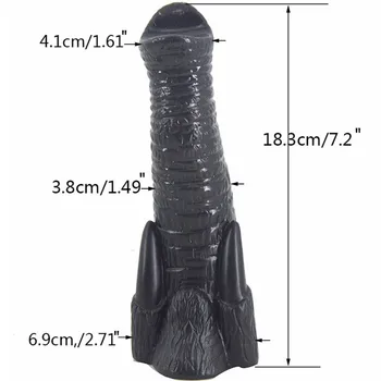 Large Dildo Animal Penis Elephant Nose Shape Dong Giant Fake Penis Butt Plug Stuffed Stopper Anal Sex Toy for Women and Men C47