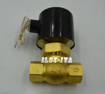 2W Normally open solenoid valve(NO),12V,24V,220V brass 1/2