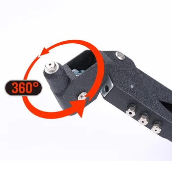 Spring Rivets Quality Hand Riveter Light-weight Rivet Gun Blind Rivet Hand Tool Gutter Repair Heavy Duty AD1032