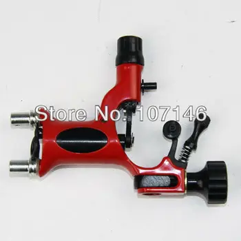 Pop 2 Dragonfly Rotary Tattoo Machine Red & Black Motor Gun Tattoos With 2 Aluminum Boxes Tattoo Supply