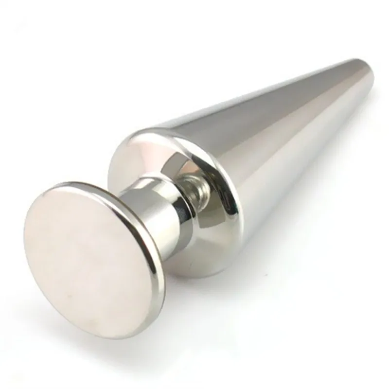 39*110mm 500g Solid Metal Anal Toy Stainless Steel Butt Plug Anus Plug Pussy Plug Adult Sex Toys for Women and Men H8-1-1