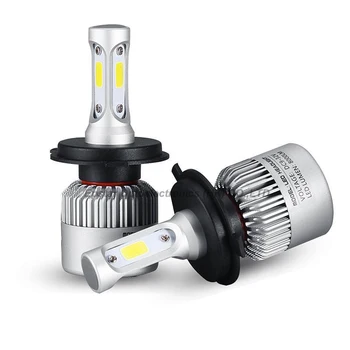 2Piece/Lot H4 H7 H13 H11 9005 9006 COB LED Headlight 36W 8000LM All In One Car LED Headlights Bulb Head Lamp