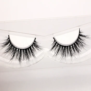 Fashion style luxury real mink strip lashes 3d miami lashes natural long soft mink lashes
