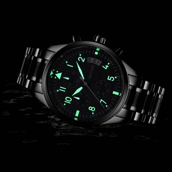 Male watch mens watch strap waterproof commercial watch sports quartz watch
