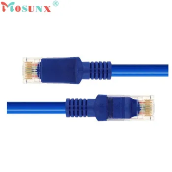MOSUNX 0.7M Blue Ethernet Internet LAN CAT5e Network Cable for Computer Modem Router Futural Digital Drop Shipping F35