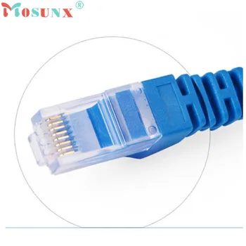 MOSUNX 0.7M Blue Ethernet Internet LAN CAT5e Network Cable for Computer Modem Router Futural Digital Drop Shipping F35