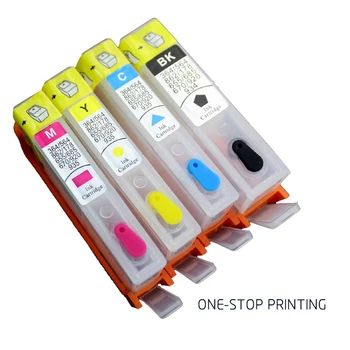 1 set For HP 178 HP178 refillable ink cartridge For HP Photosmart 5515 5510 B109a B110a Plus B209a B210a Deskjet 3070A 3520