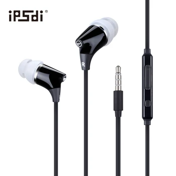 Ipsdi E09 Metal Earphone Steelseries earphones With Mic Stereo Earphone Super Sass Amazing Sound