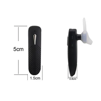 New Mini Wireless Bluetooth Headset Music Earphones With Handsfree Talking Microphone For Mobile Phone PC