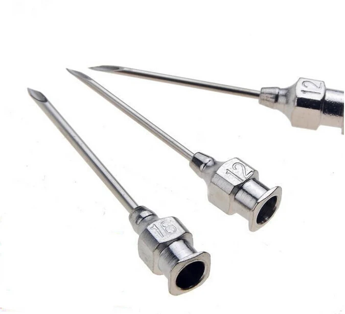 10PCS Stainless Steel Syringe Needle 0.55*22mm Dispensing Needles