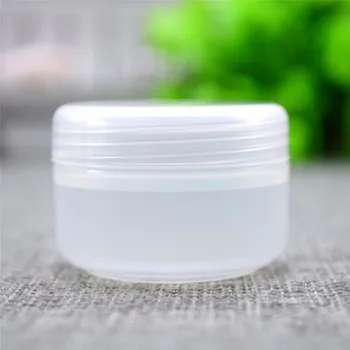 3PCS Travel Face Cream Lotion Cosmetic Container Refillable Bottles Plastic Empty Makeup Jar Pot 5 Colors 20/50/100g