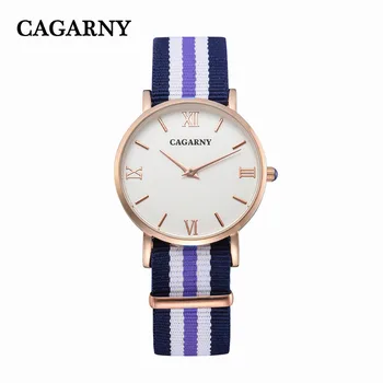 New Canvas Sport Watches Ultra Slim Watchcase Women Fashion Clock Women Casual Watches Hot Clock Reloj Mujeres