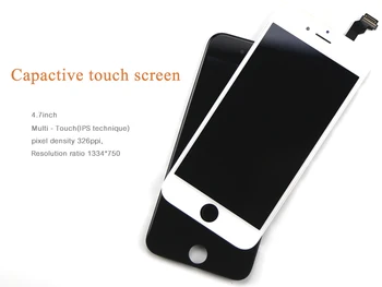 Alibaba china 50pcs Quality AAA LCD Display+Touch Digitizer Screen Assembly for New iPhone 6 4.7