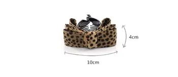 2017 Fashion Hair Big Bows Leopard Banana Hairpins Ties Ponytail Headband Hair Clips Hair Accessories For Women Girls Headwaer