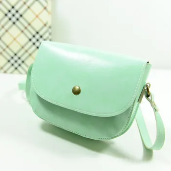 Vogue of new 2017 lovely mini packet summer candy color han edition his single shoulder bag handbag Inclined shoulder bag