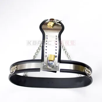 NEW Female Y-shaped Stainless Steel Chastity Belt fetish bondage female chastity belt sex toys for women