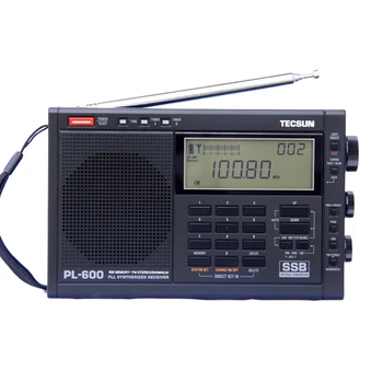 TECSUN PL-600 Digital Tuning Full-Band FM/MW/SW-SBB/PLL SYNTHESIZED Stereo Radio Receiver (4xAA) PL600rqdio