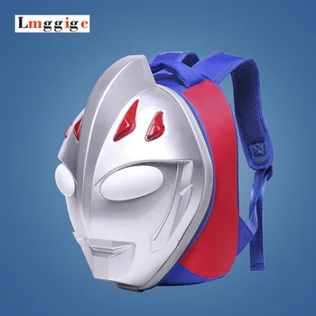 3D Altman backpack,light emitting child student school Shoulder bag,Will glow cartoon birthday Christmas gift package