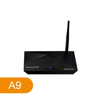 A9 Smart Android TV stb HD Box 2g ram Set Top Box with arabic iptv 1700+ italia subscription 1 year Europe French Media Player