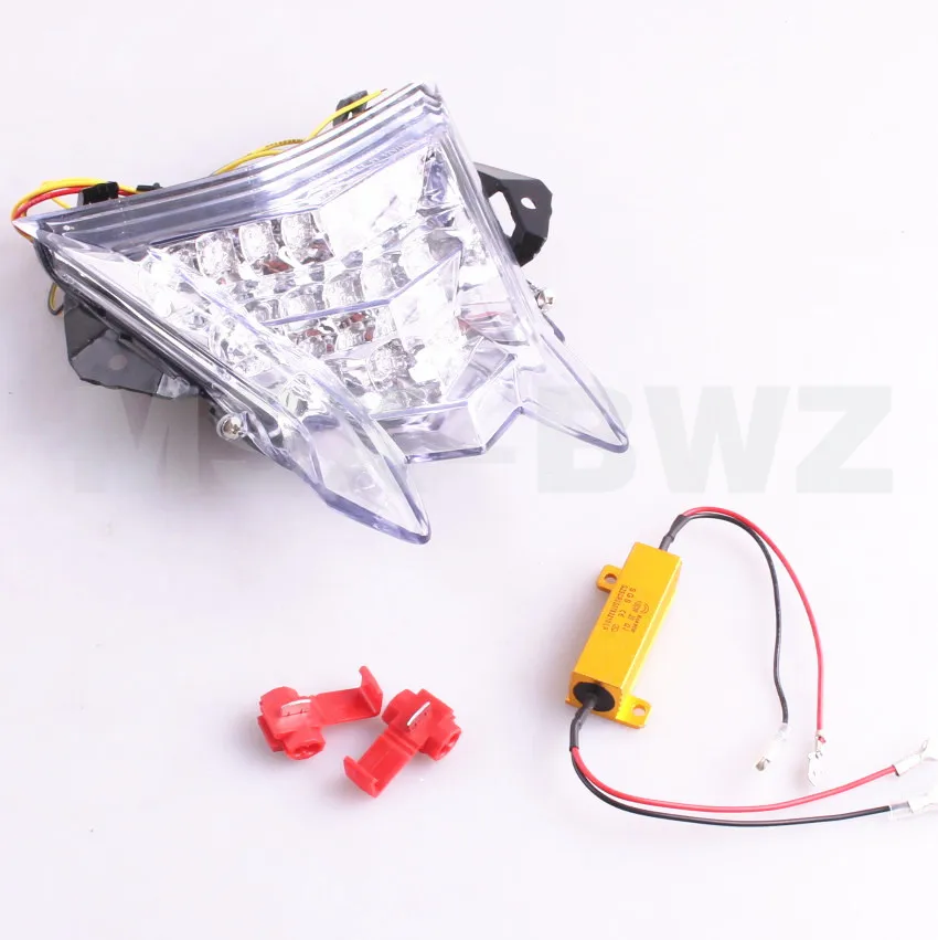 LED Taillight integrated Turn Signals For BMW S1000RR 10 -14 S1000R 14 HP4 12-14 2010 2011 2012 2013 Clear