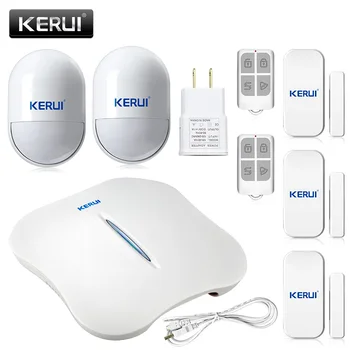 KERUI W1 WiFi PSTN Home Burglar Alarm System+More Convenient Portable home alarm system+great design for a better safety life