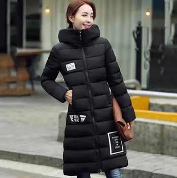 Womens Winter Jackets And Coats Women's Jacket Newest Winter Thicken Long Slim Parka Plus Size Hooded Female Coat