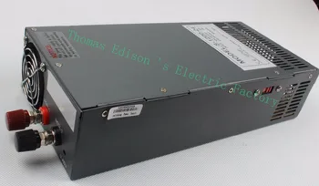 S-1200-24 1200W 24V 50A Switching power supply for LED Strip light AC to DC suply input 110v 220v 1200w ac to dc