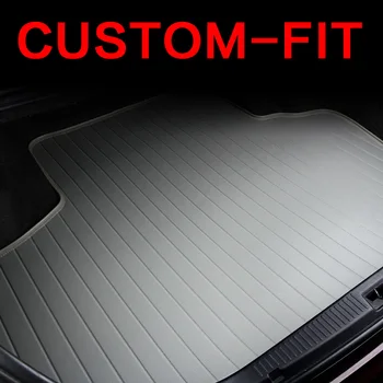 Custom fit car trunk mat for Toyota Corolla RAV4 Mark X Crown Verso FJ Cruiser yaris L 3D car-styling tray carpet cargo liner