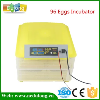 Mini 96 Egg Incubator Poultry Incubator Brooder Digital Temperature Hatchery Egg Incubator Hatcher Chicken Duck Bird Pigeon
