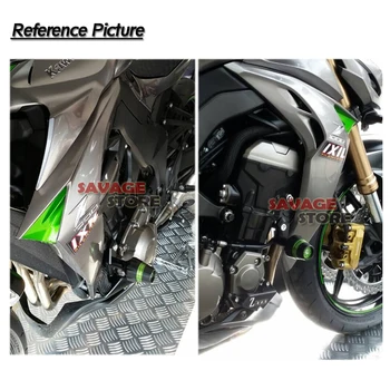 For KAWASAKI Z1000 2016 Orange Motorcycle Accessories Frame Sliders Crash Protector Bobbins Falling Protection