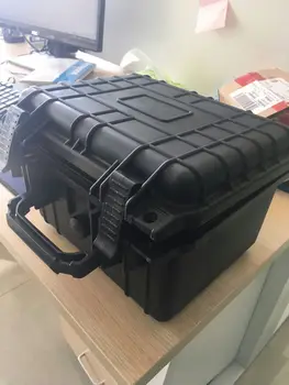 Internal 233*181*155mm plastic light weight tool case with foam
