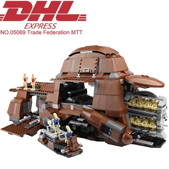2017 New Lepin Star Wars Figures Federation Transportation Tank Model Building Kits Blocks Bricks Toy For Children Set Gift 7662