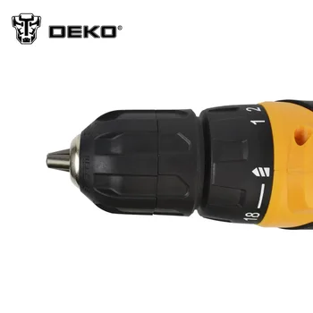 DEKO 10.8V Household Cordless Drill Lithium/ Li-ion battery electric drill