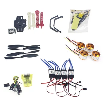 JMT RC Drone Quadrocopter 4-axis Aircraft Kit F330 MultiCopter Frame MINI CC3D Flight Control No Transmitter No Battery