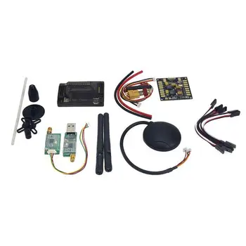 JMT DIY Drone Flight Control Kit APM2.8 Flight Control +6M GPS+GPS Folding Antenna+3DR Radio Telemetry Kit