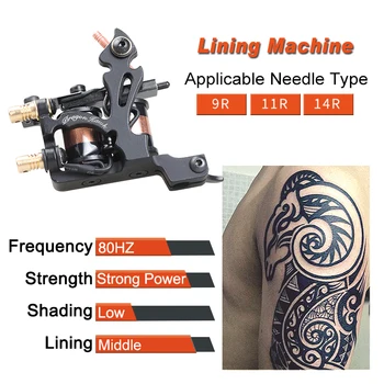 Complete Tattoo Kit 4pcs Professional Tattoo Machine Liner Shader Coloring Tattoo Gun Immortal Tattoo Ink Set Power Box Grip